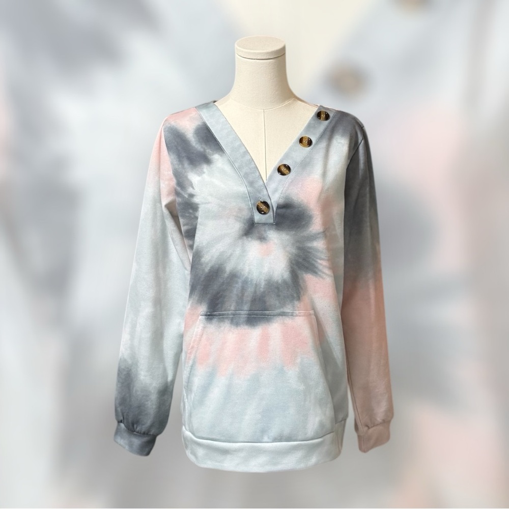 Sheilay Tye Dyed Sweatshirt SZ‎ SM